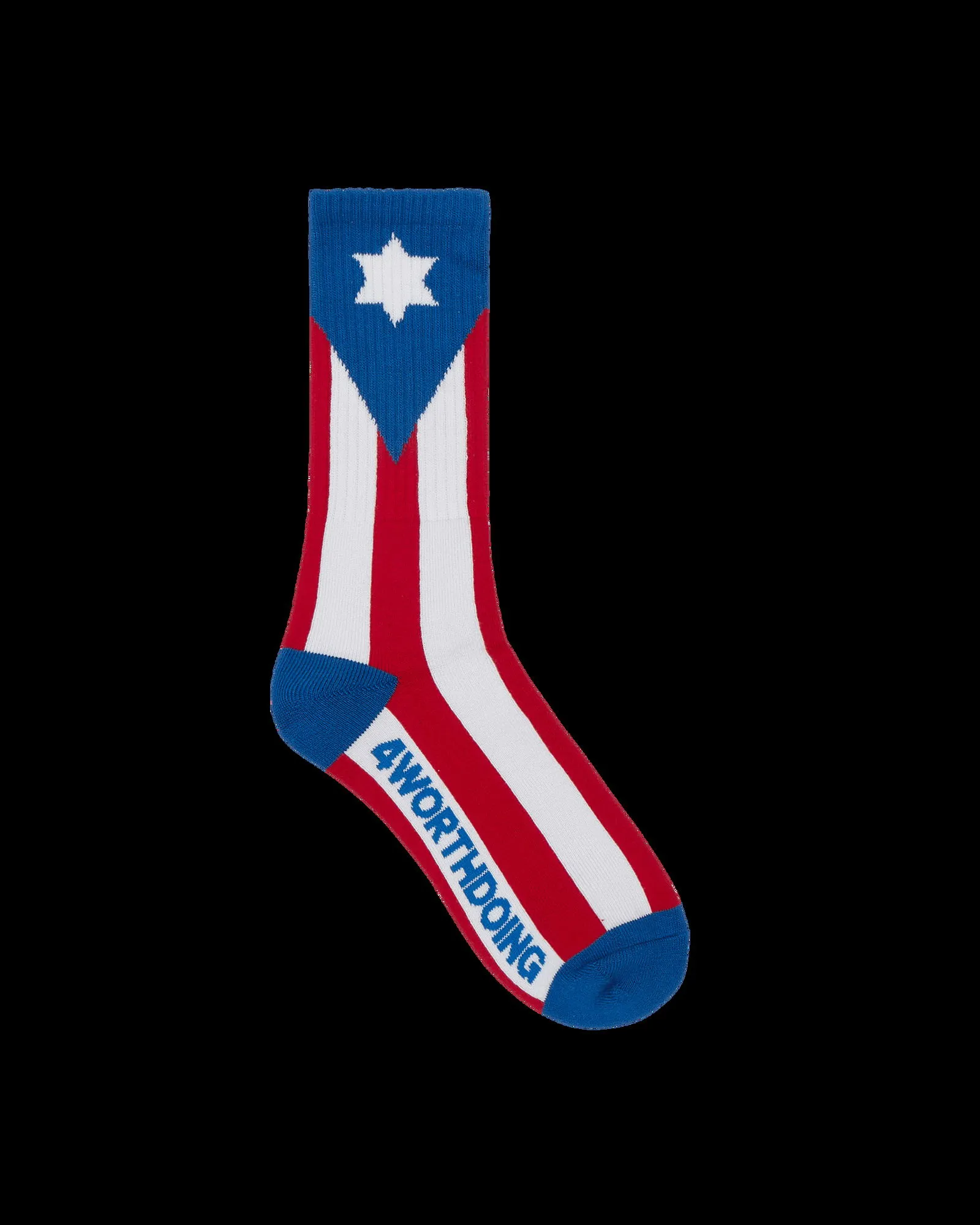 4 WORTH DOING Flag Socks