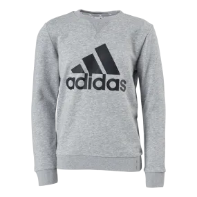 Adidas Adidas Boys Essentials Big Logo Sweatshirt Medium Grey Heather / Black