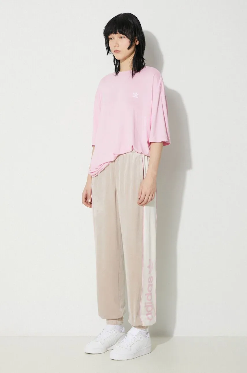 adidas Originals Velour Sweatpants Print