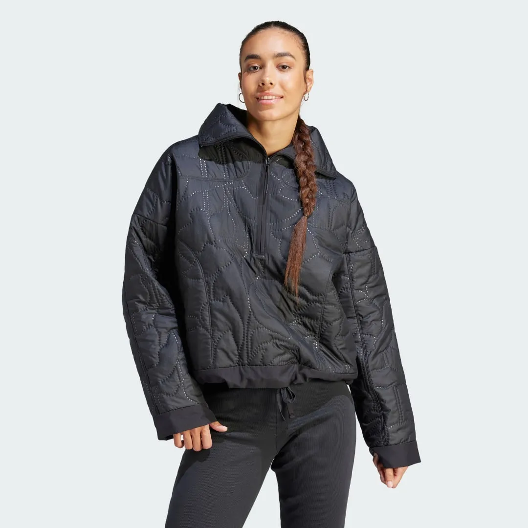 adidas Performance Sportswear City Escape Quilted Half-Zip Sweatshirt