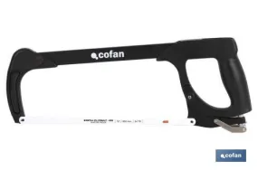 Arco de sierra | Tensión ajustable de metal | Medidas: 12" (300 mm) | 24 TPI
