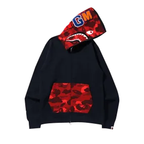 BAPE Color Camo Shark Full Zip Hoodie