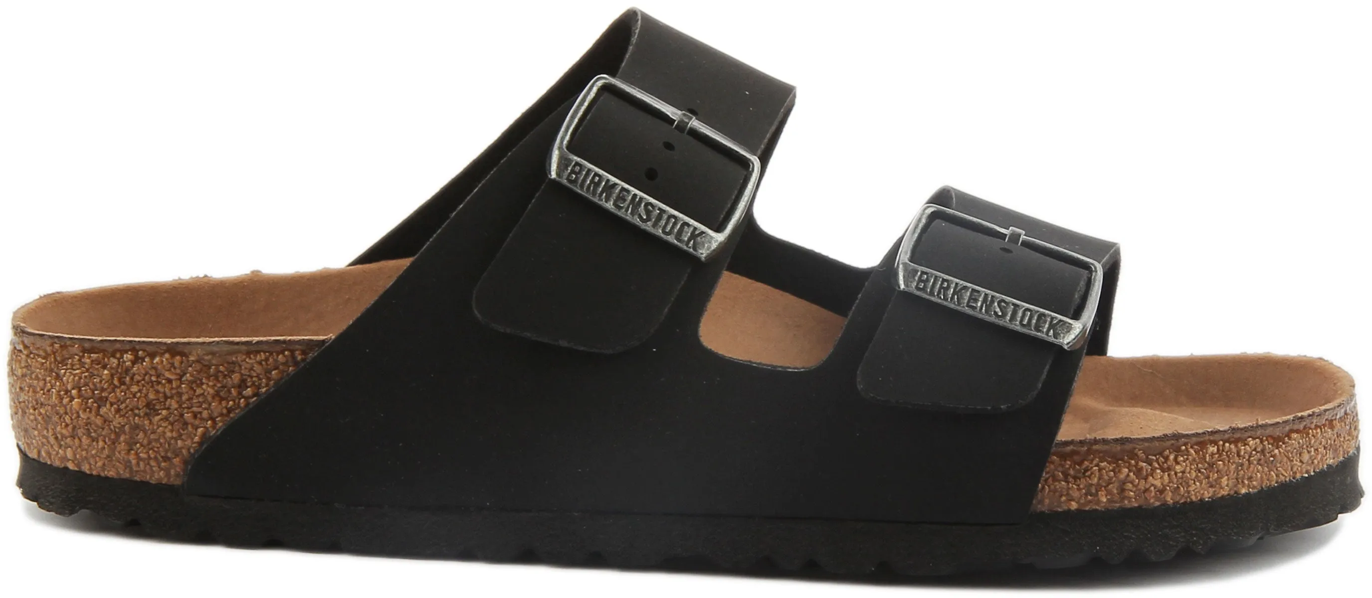 Birkenstock Arizona Vegan en Taupe | Ajuste regular