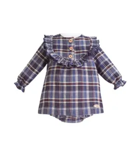 Conjunto para niña de Eve Children, Cuadro Escocés. O-Inv