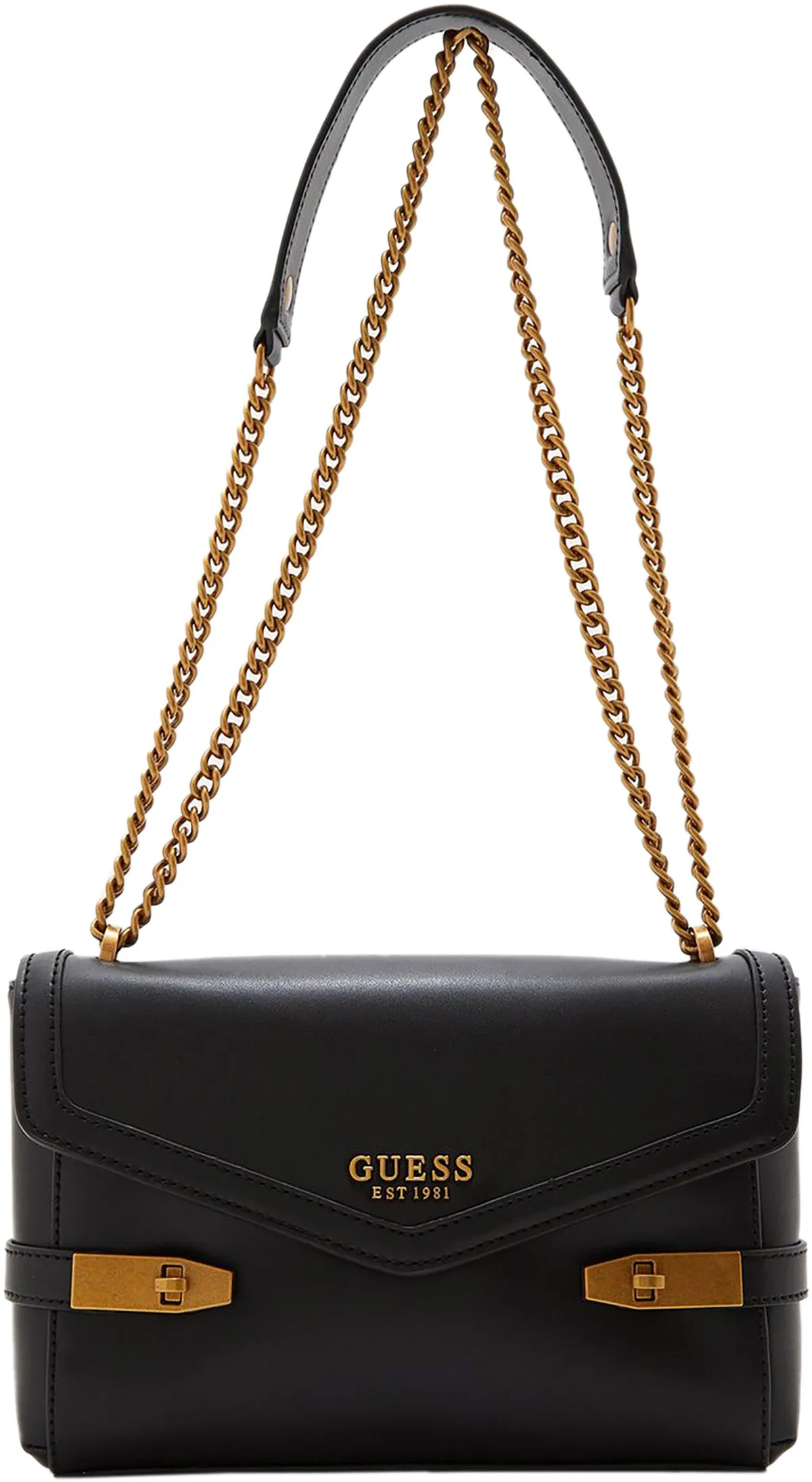 Guess Zadie Bolso cruzado de piel sintética para mujer en negro