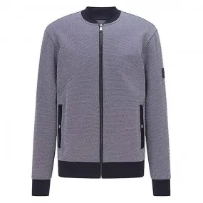 Hugo Boss Skiles 40 Zip Up Bomber Sudadera Navy 404 50458174