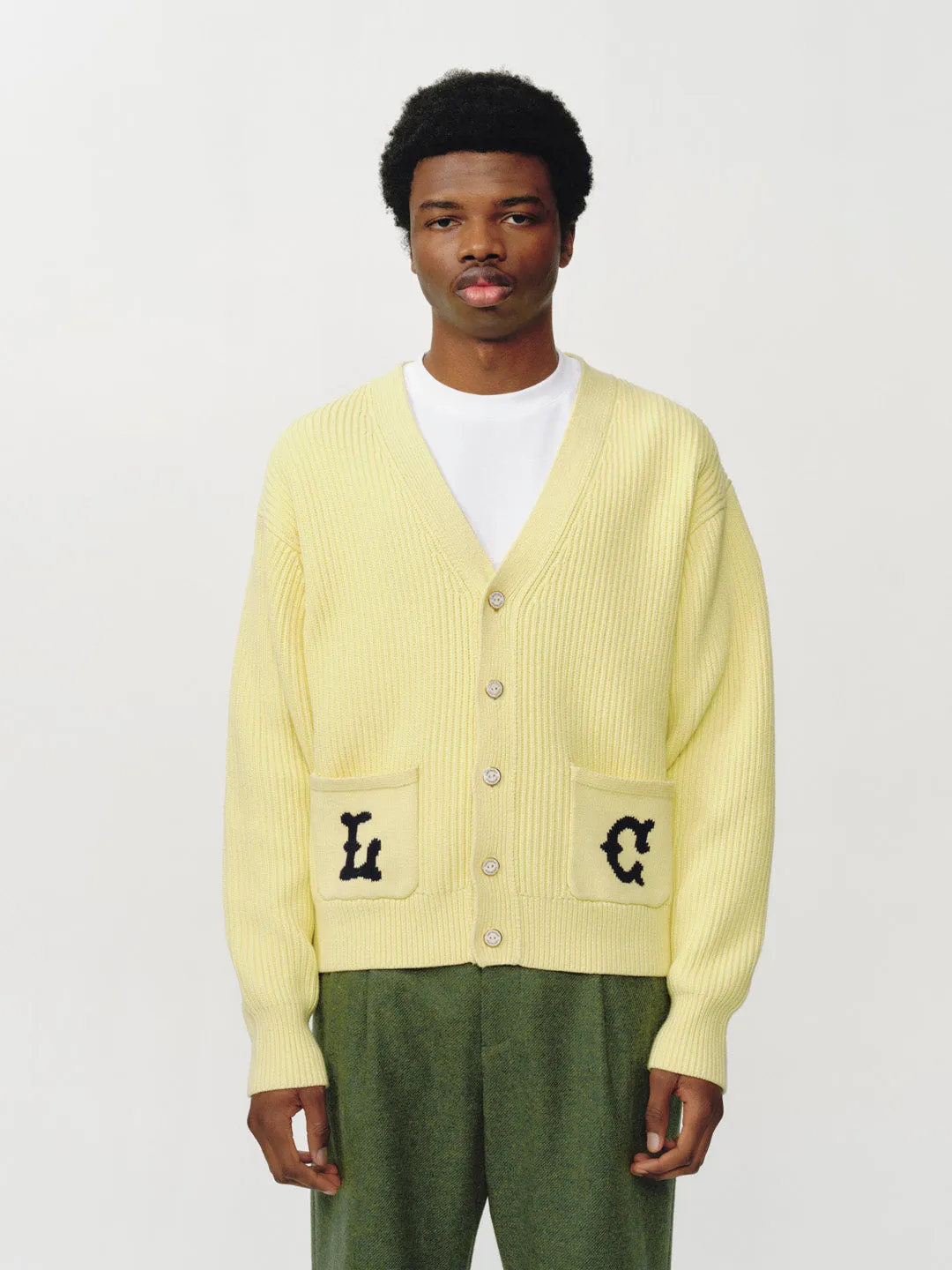 LC Cardigan Yellow