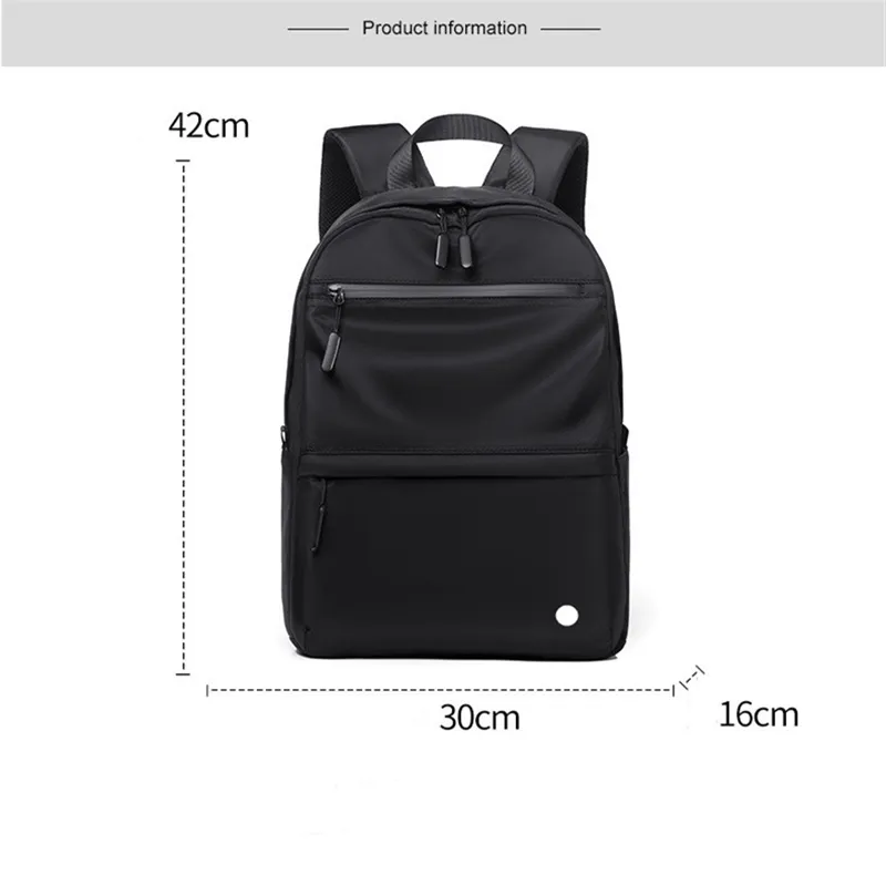 LL nuevo bolso escolar para estudiantes, mochila simple para ordenador, bolsa de almacenamiento de viaje, bolsa de equipaje