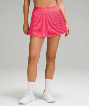 Lululemon Falda de tenis plisada de talle alto y estilo universitario - Rosas | RN12-Y3AJ