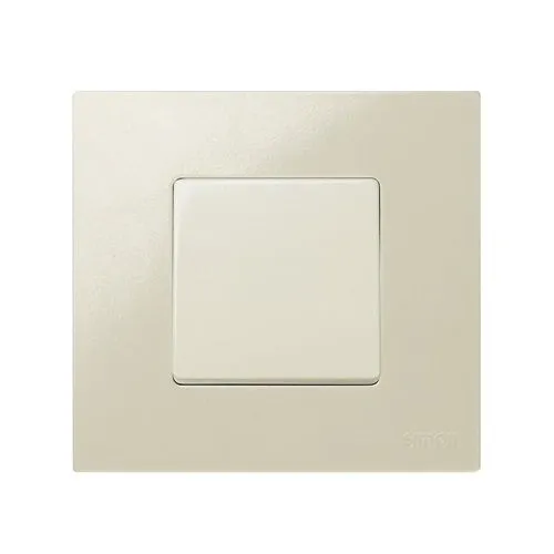 Marco Compacto Para 1 Elemento Simon 27 Play  Beige
