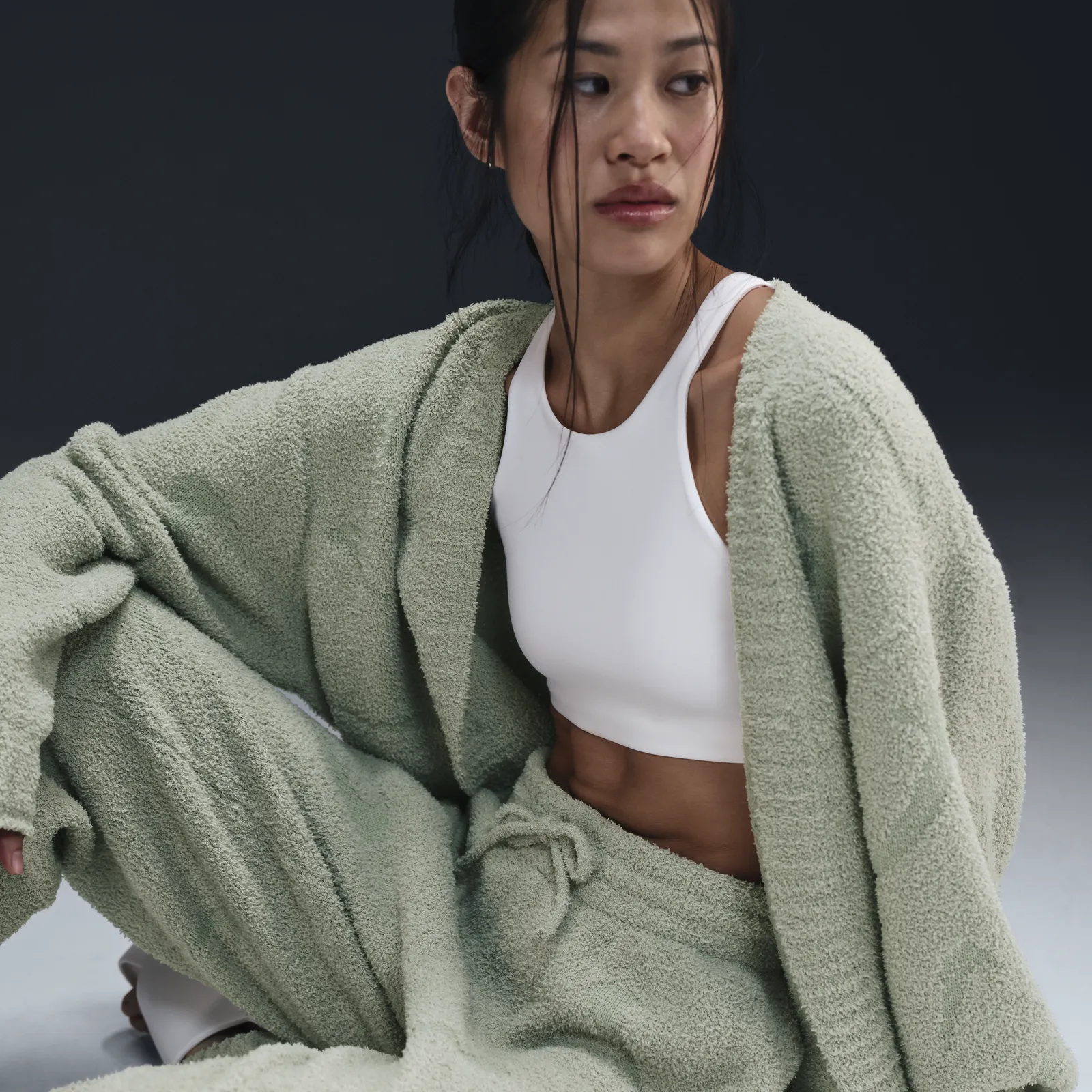 Nike Cozy Bouclé High Waisted Sweatpants