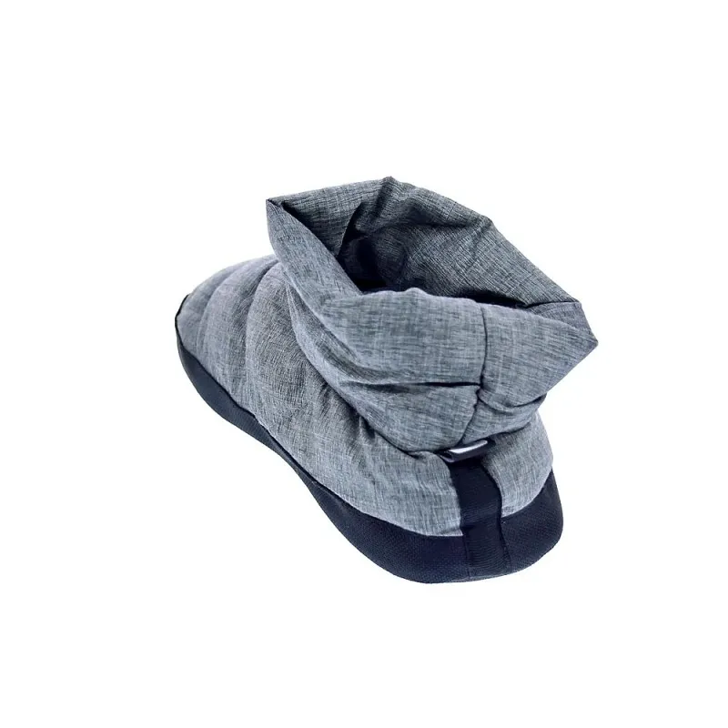 Nuvola Pantuflas Mujer Boot Home Marbled Grey Gris