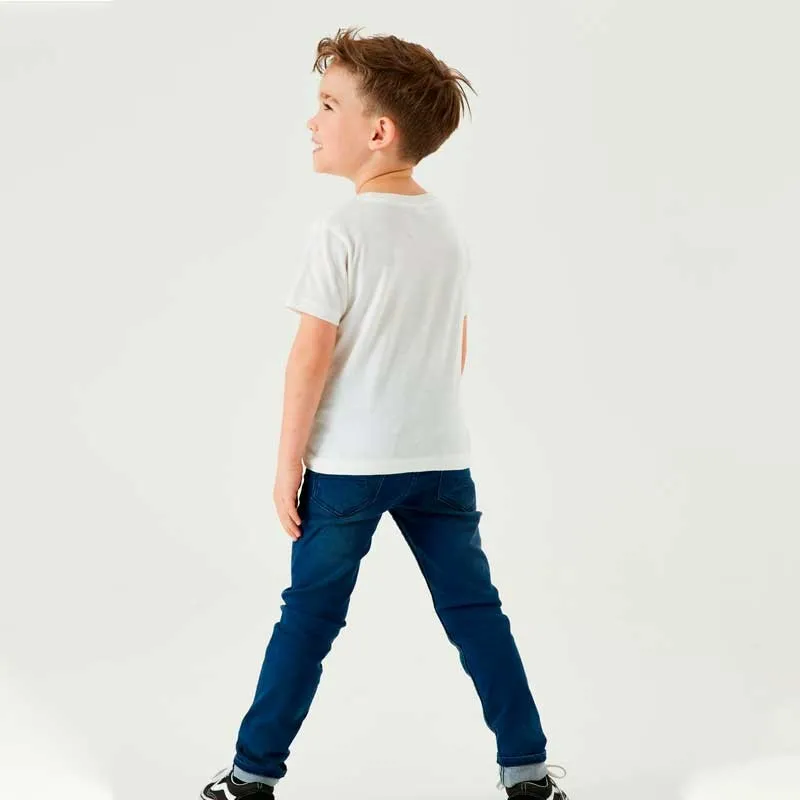 Pantalón niño denim azul oscuro de Garcia Jeans