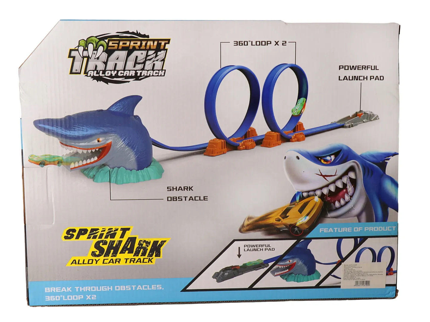 Pista De Carreras De Tiburon Kelder Toys