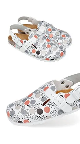 Plakton FLOR - Zueco estampado