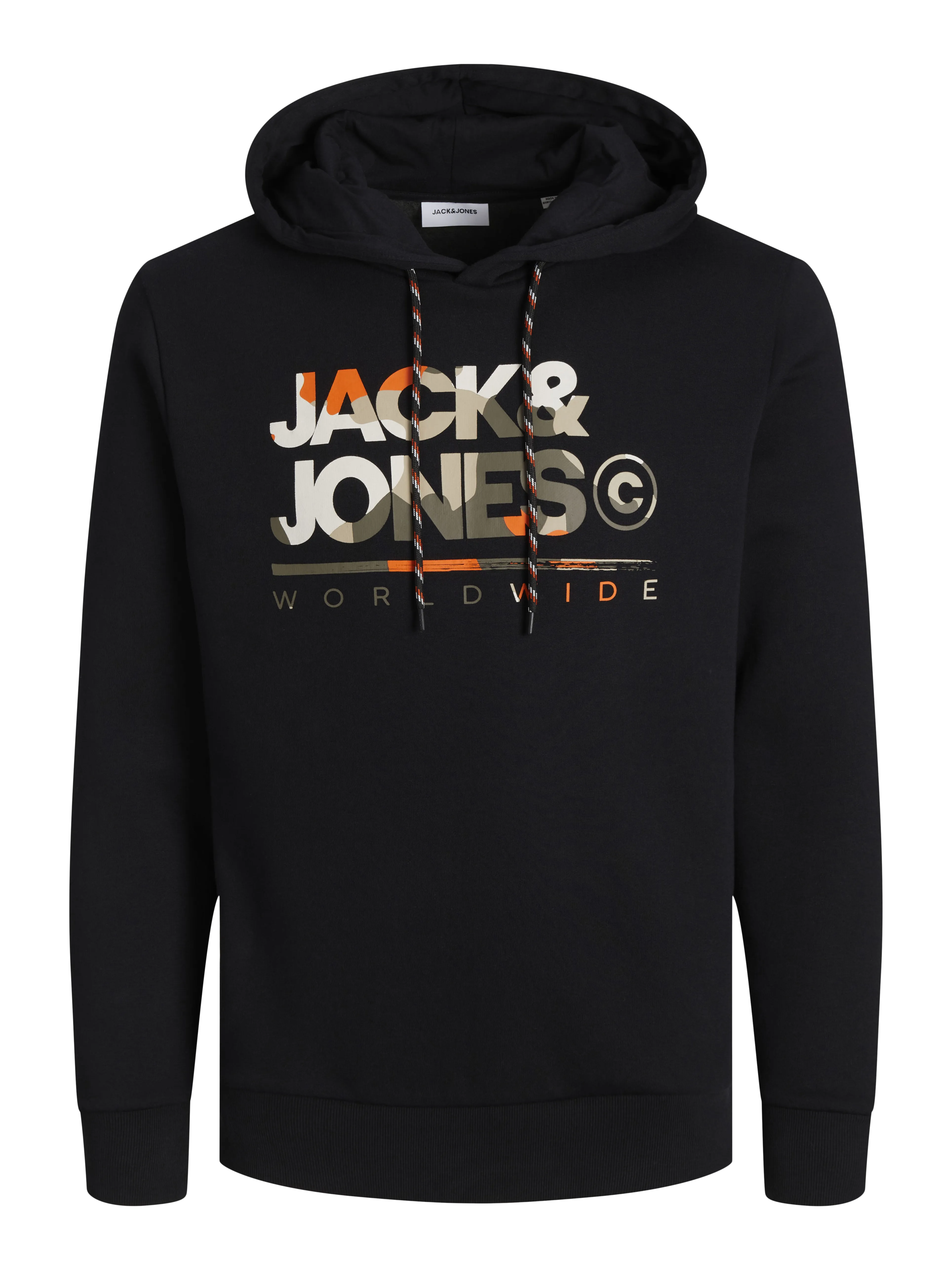 Plus Sudadera con capucha Logotipo | Negro | Jack & Jones®
