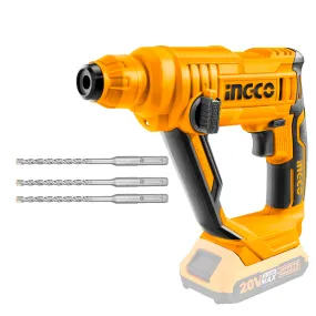 Rotomartillo SDS-Plus Ingco CRHLI1601 20V 13mm 1,5J Sin Bat.