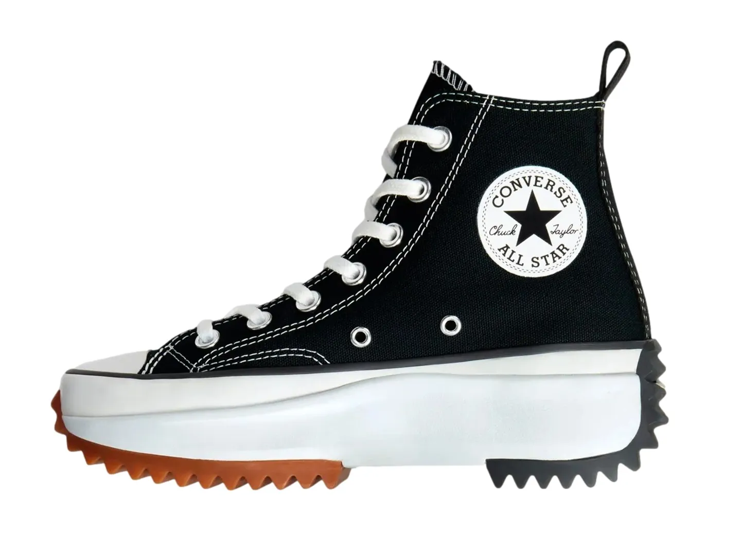 Tenis Converse Run Star Hike Hi Negro Para Mujer