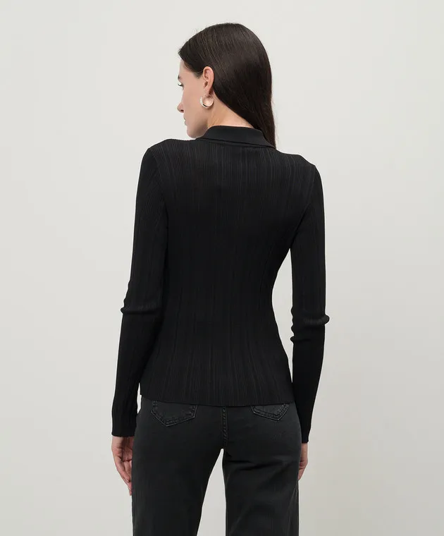 Twinset Black ribbed cardigan