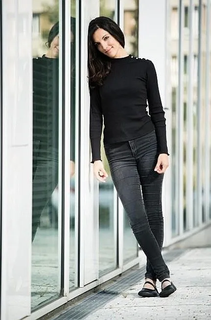 zapatos Ahinsa Shoes Ananda Balerínka - Black - women´s